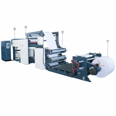 Macchina di stampa flexografica compatta e facile da usare per libretto di esercizi