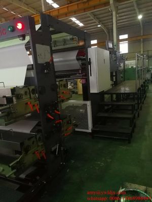 Macchina di stampa flexografica compatta e facile da usare per libretto di esercizi