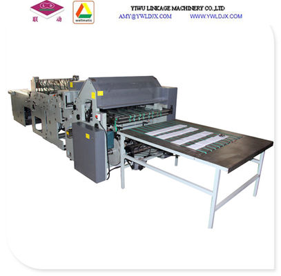 Apparecchi da ufficio linea completa di regolazione pieghevole taglio legare tutto in una linea di produzione di macchine per notebook