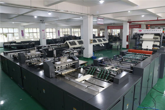 Macchina per la produzione di libri di cucitura completamente automatica con capacità operativa di 24 ore
