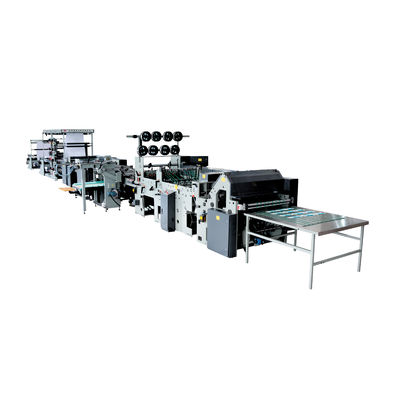 Linea di produzione di macchine per la produzione di libri di esercizio con produzione automatica di notebook